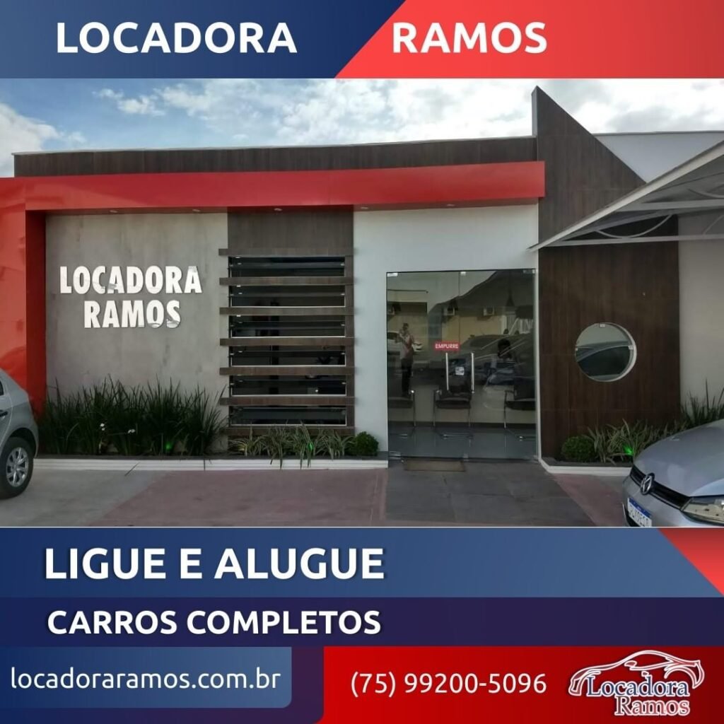 Fachada da Locadora Ramos
